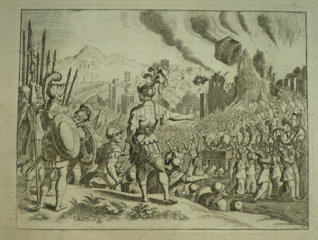 trąby jerychońskie burzą Jerycho, oryg. 1750