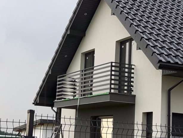 Balustrada balkonowa nowoczesna NY 60 firmy TREBOR