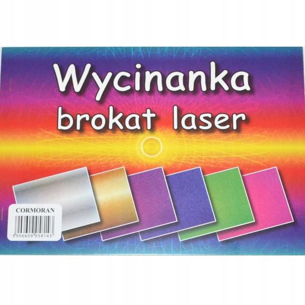 Papier kolorowy wycinanka papier ozdobny wzór 9