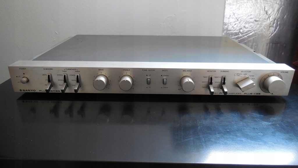 Sanyo Plus C55. Przedwzmacniacz Potencjometr ALPS