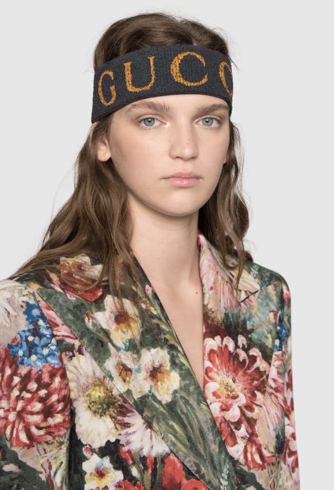 Gucci opaska frotte headband