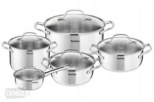 GARNKI TEFAL UNO A701SC84 10 elementów !JAK NOWE!