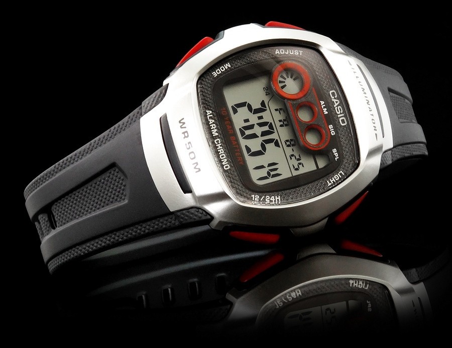 how to set time on casio illuminator wr50m