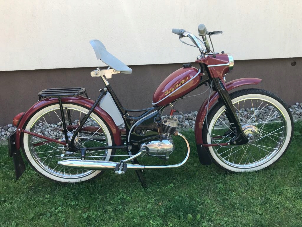 MOTOROWER KOMAR 1970r PO RENOWACJI - SZTYWNIAK