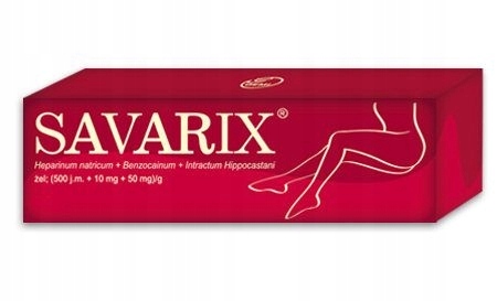 Savarix żel, tuba, siniaki, stłuczenia 50 g APTEKA
