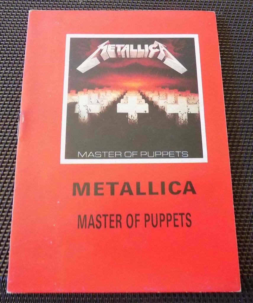 Metallica Master Of Puppets  TEKSTY