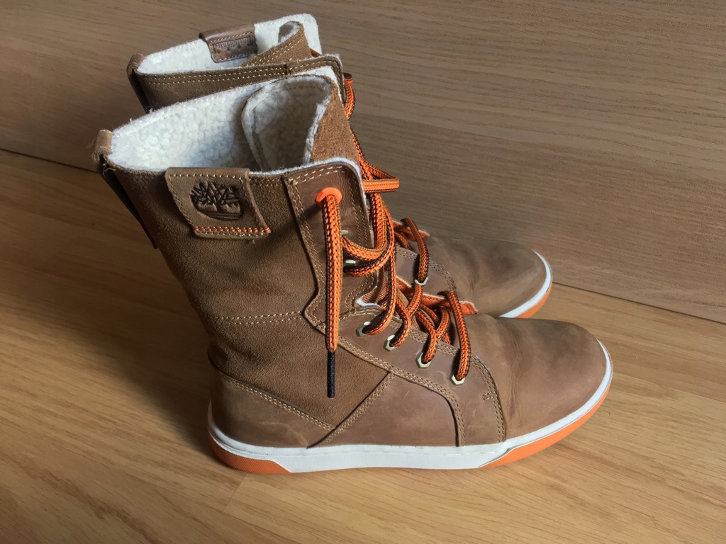 Śniegowce Timberland r.37,5 Green Rubber
