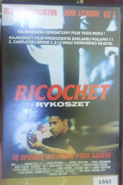 Rykoszet Ricochet - Denzel Washington VHS
