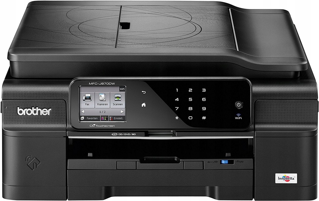 Drukarka Atramentowa Kolorowa Brother MFC-J870DW
