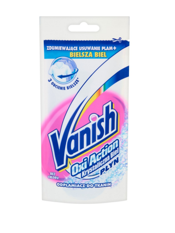 VANISH OXI ACTION Saszetka Odplamiacz 100ml Biały