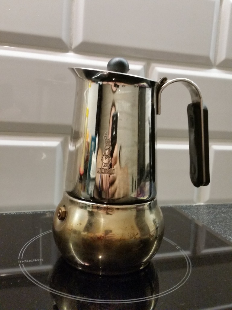 BIALETTI CLASS MAT Kawiarka stalowa ciśnieniowa 