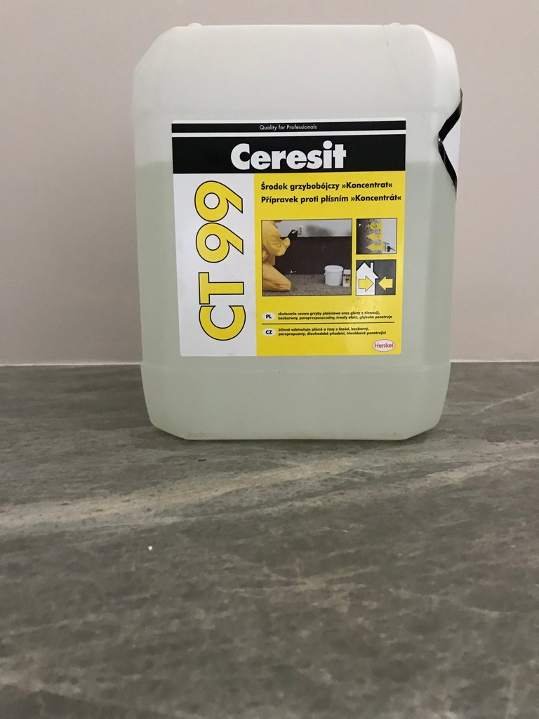 Ceresit CT99 Środek Grzybobójczy Koncentrat 10L - 7151157720 ...