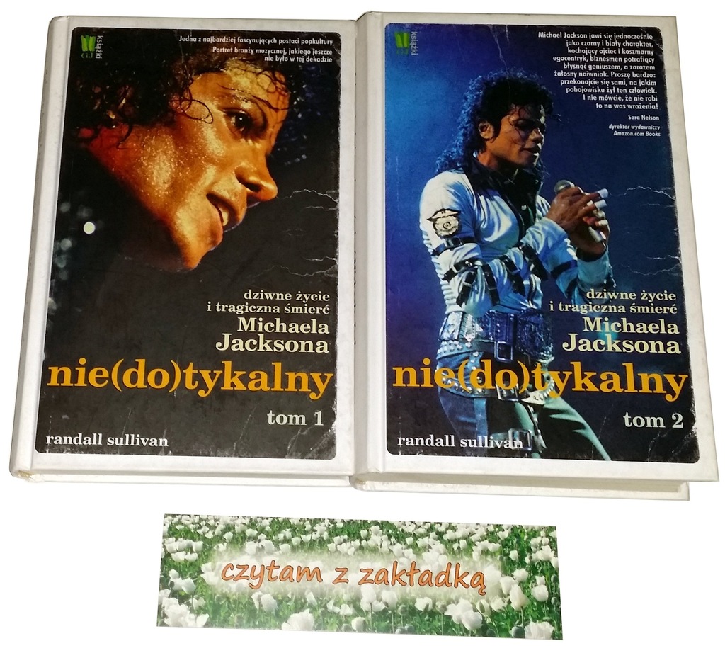 NIEDOTYKALNY 1-2 MICHAEL JACKSON BIOGRAFIA komplet