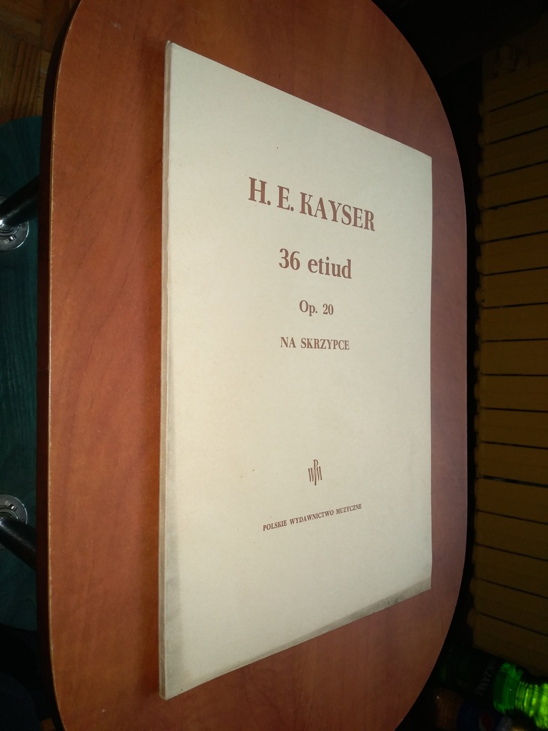H.E.KAYSER 36 ETIUD OP.20 NA SKRZYPCE 1956