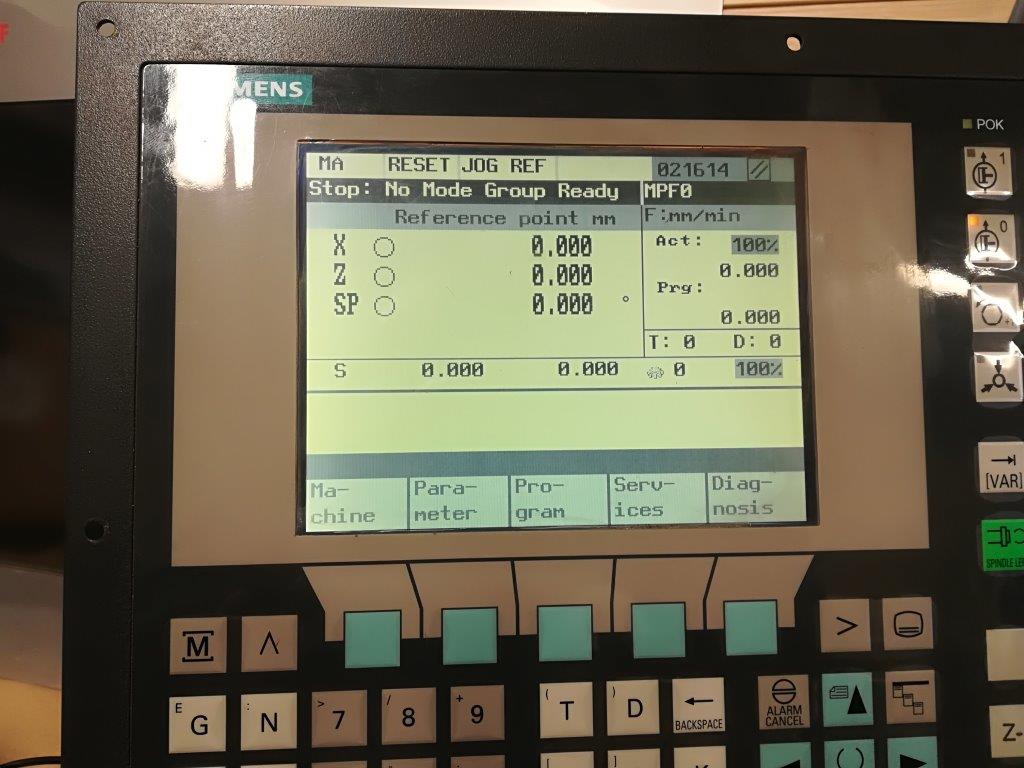 sterowanie SIEMENS Typ: Sinumerik 802C