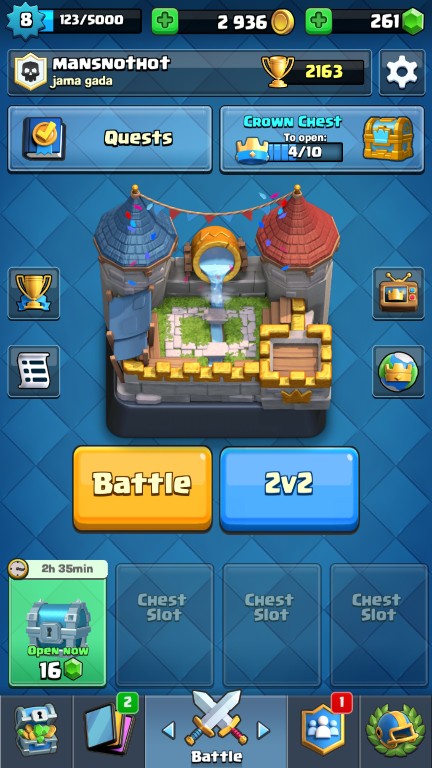 Clash Royale Konto 8 LvL Arena 7 Sparky Gemy