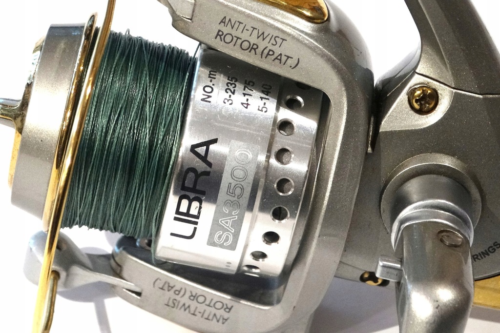 Tica Libra SA Series SA 3500 Spinning Reel SA3500 New