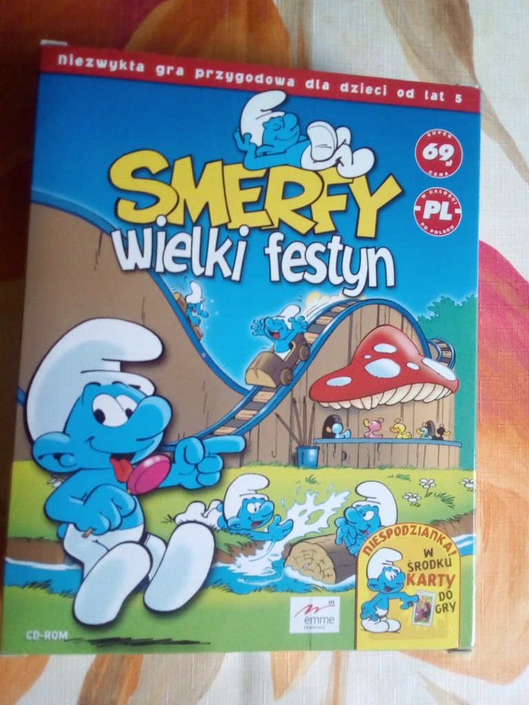 SMERFY WIELKI FESTYN PC gra kreatywna + gratis