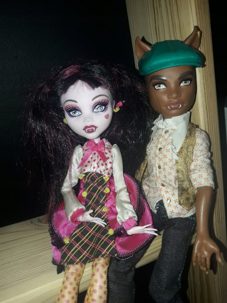 Lalki monster high Draculaura Clawd Forbidden Love