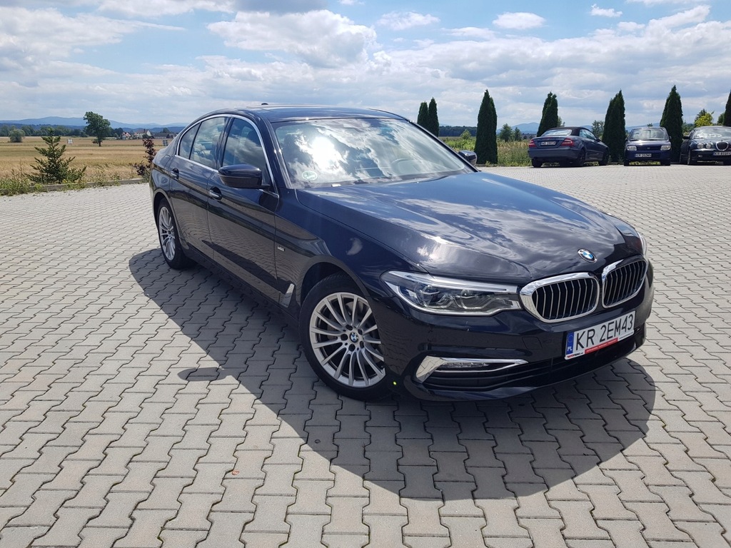BMW Seria 5 525D G30 LUXURY LINE 231KM, 09/2017