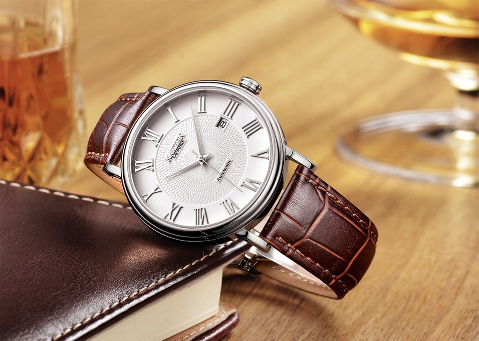 Zegarek automatyczny, mechanizm Miyota 9015 OKAZJA 7777903524