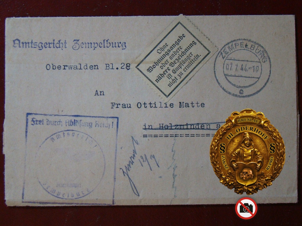 Zempelburg=Sępólno Krajeńskie 1944.r. C1565