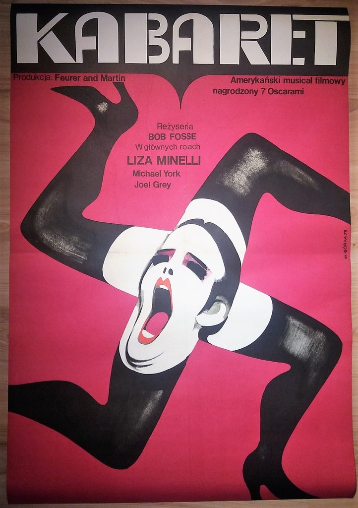 Plakat filmowy KABARET GÓRKA 1973 1 wydanie RARE