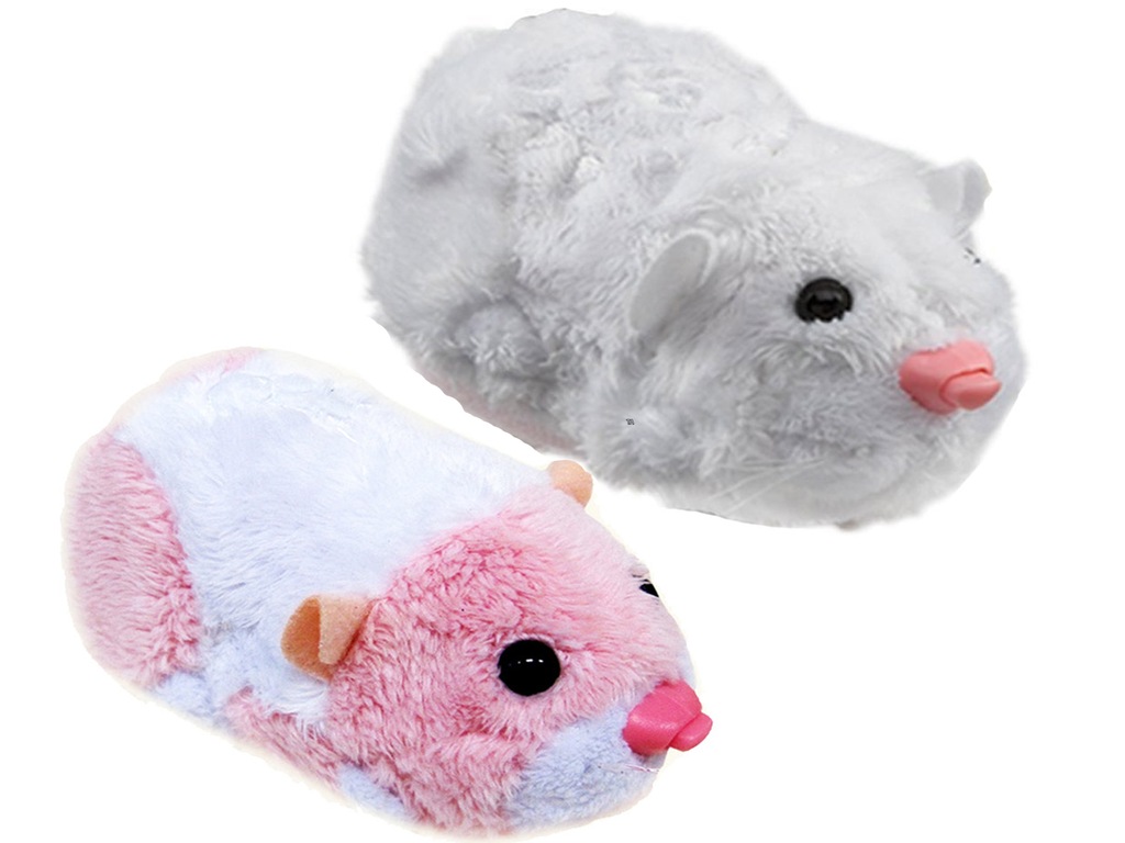INTERAKTYWNY CHOMIK NA BATERIE ZHU ZHU HAMSTER