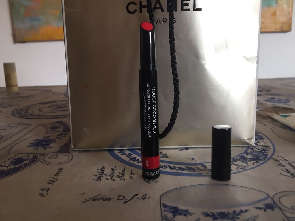 Chanel rouge Coco stylo 206