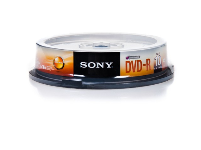 SONY DVD-R 16x 4.7GB (10 CAKE)