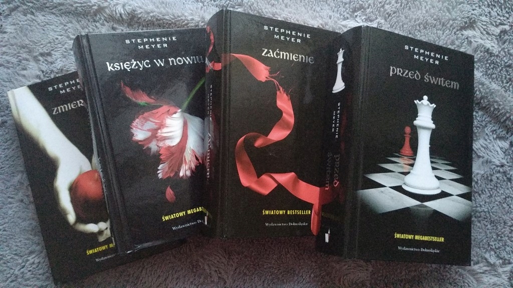 Saga Zmierzch S. Meyer twarda oprawa komplet