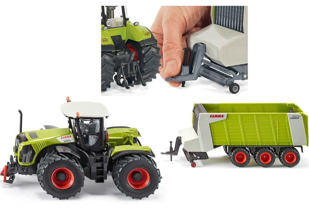 SIKU 3271 TRAKTOR CLAAS XERION 1:32 METALOWY