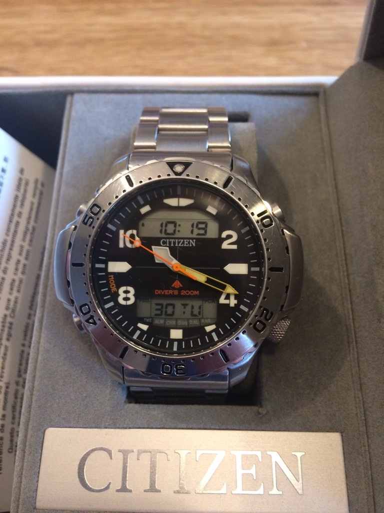 Citizen Promaster Aquamount JP3040-59E DIVER,NUREK