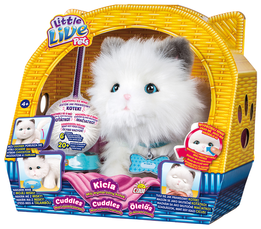 Little Live Pets 28330 Kicia wymarzony kotek COBI