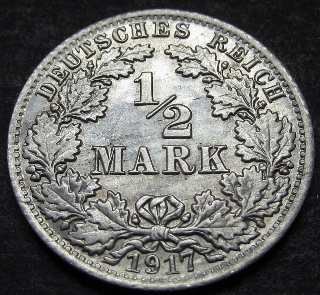 1/2 Marki 1917 A bardzo ładne (2174)