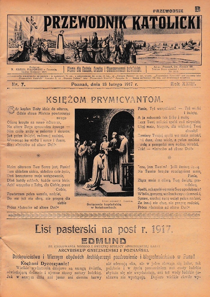 P.K. 1917 7 Gniezno Poznań