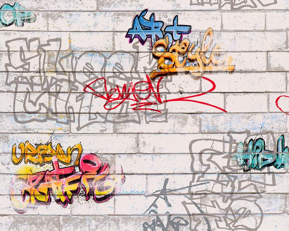 Tapeta Tapety MŁODZIEŻOWA Graffiti Spray Skate 24h
