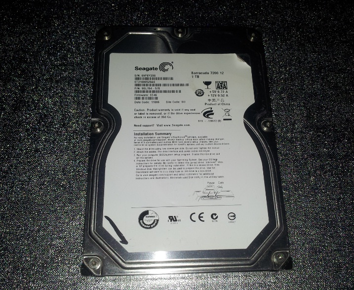 Dysk Twardy SEAGATE 1000 GB 1 TB ST1000528AS