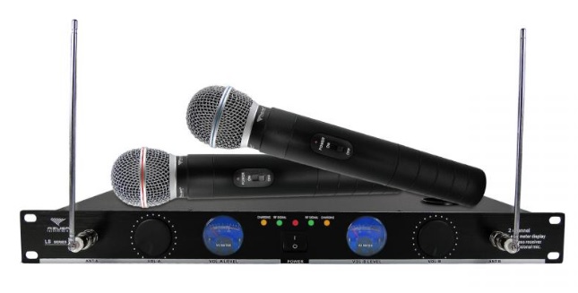 Zestaw 2 mikrofonów bezprzewodowych AZUSA LS-82