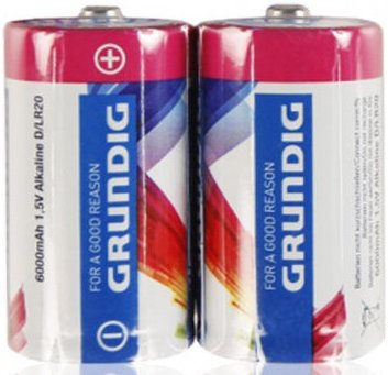 LR20 BATERIE ALKALICZNE GRUNDIG BATERIA 4-2018 R20