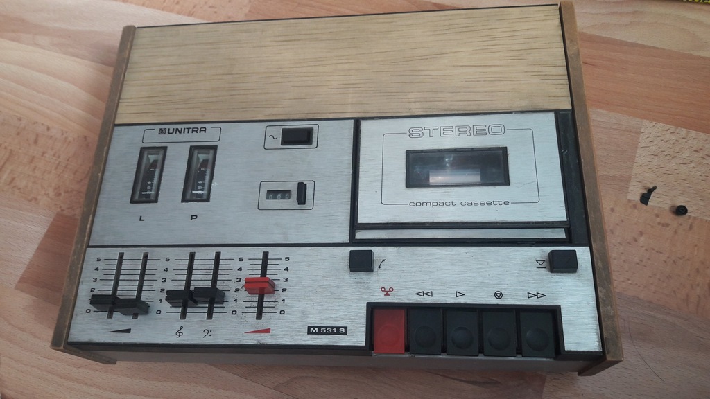 Magnetofon Unitra M 531 S PRL vintage