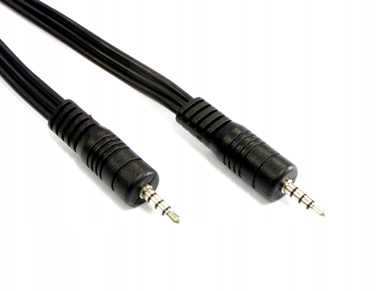 Przyłącze kabel mały JACK 3.5mm 4 polowy3m