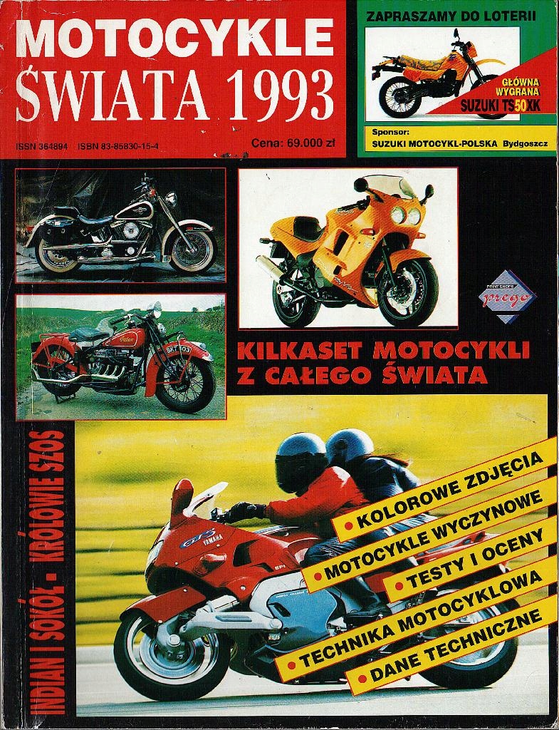 Katalog Motocykle Świata 1993
