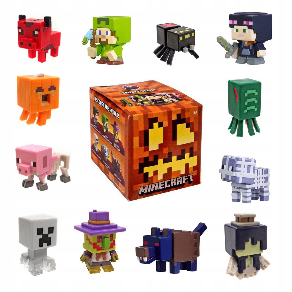 MINECRAFT CJH36 figurka niespodzianka MOJANG s.9