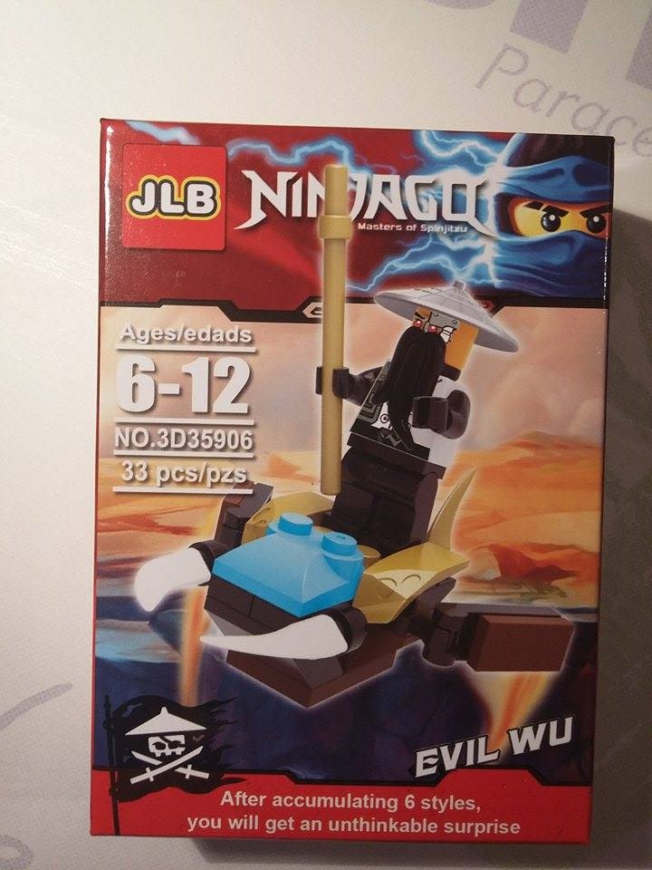  figurka klocki NINJAGO JLB  EVIL WU wys z POL
