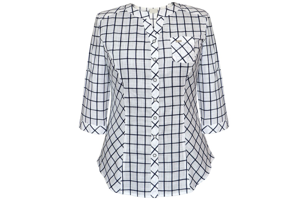 bluzka koszulowa do pracy biura 46 SALE - 26%