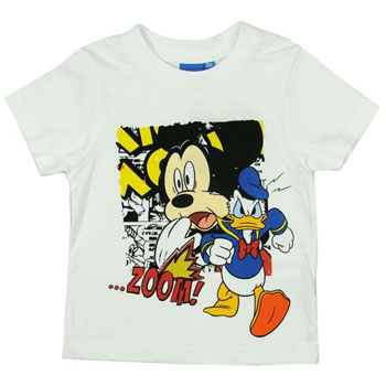 Koszulka krótki rękaw - Myszka Miki Donald - 114