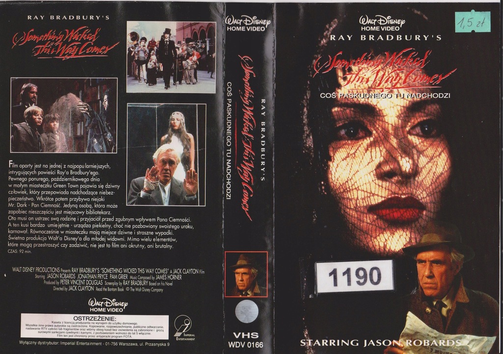 [VHS-417] COŚ PASKUDNEGO TU NADCHODZI - rarytas !!