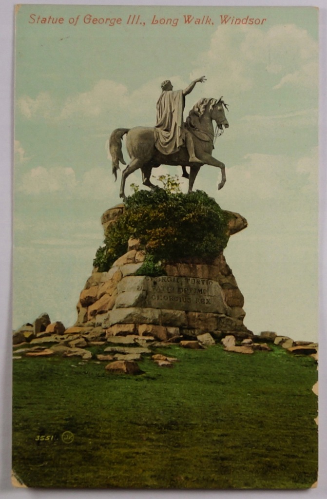 Windsor, pomnik Jerzego III na koniu