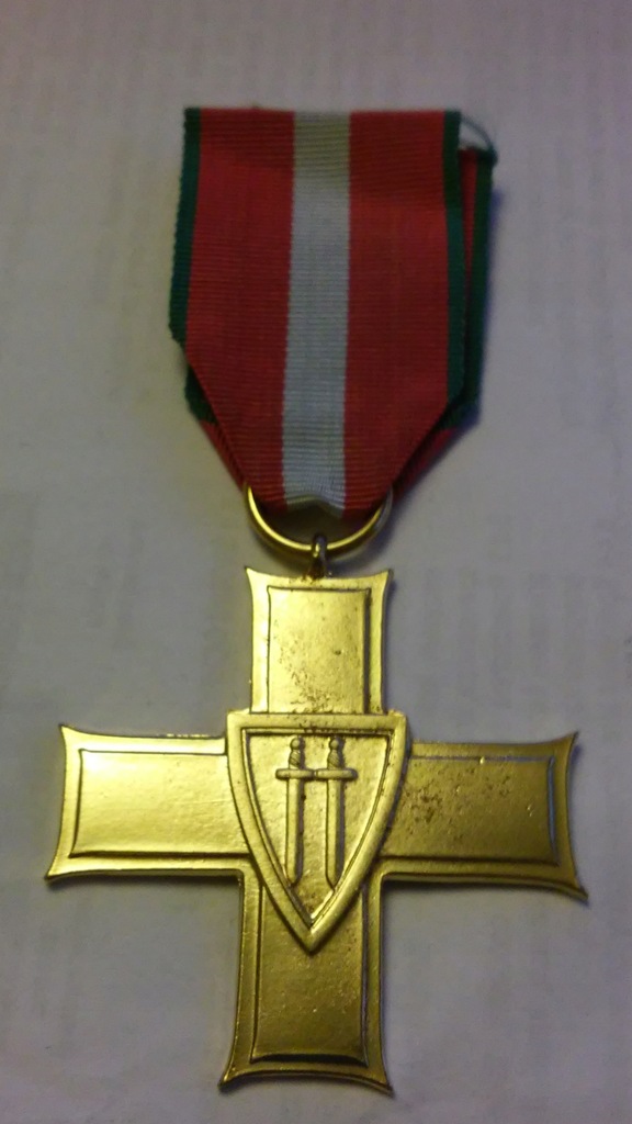 Złoty Krzyż Grunwaldu tzw. duży
